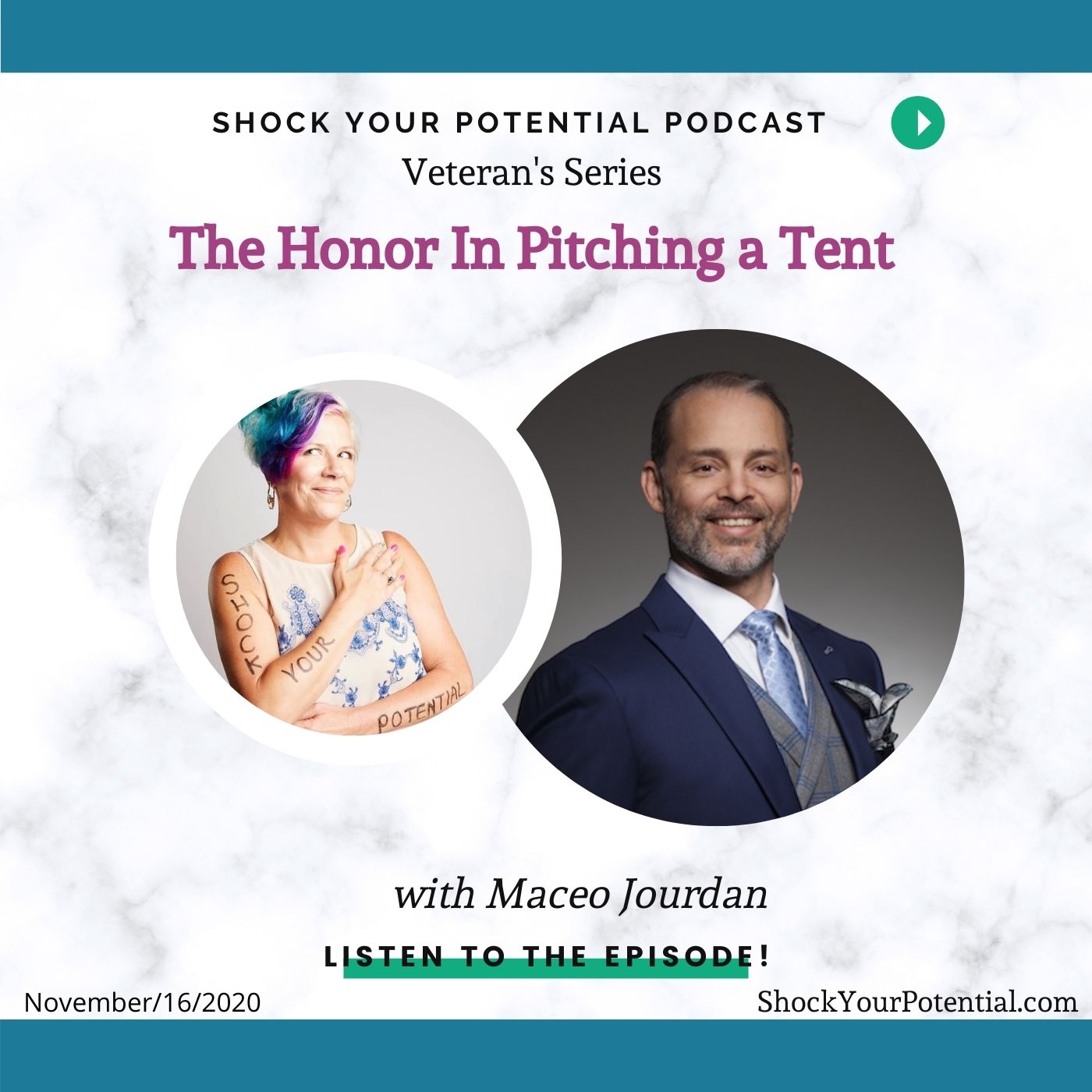 The Honor In Pitching a Tent – Maceo Jourdan