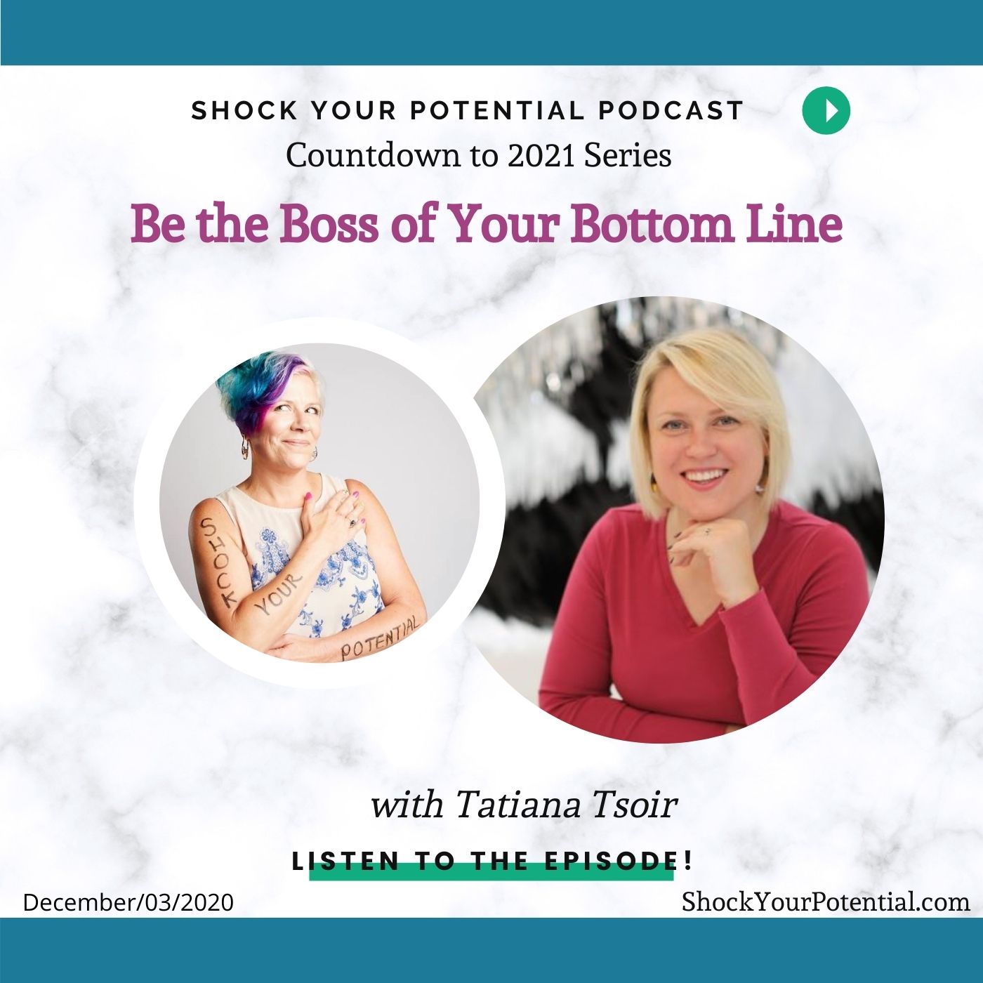 Be the Boss of Your Bottom Line – Tatiana Tsoir