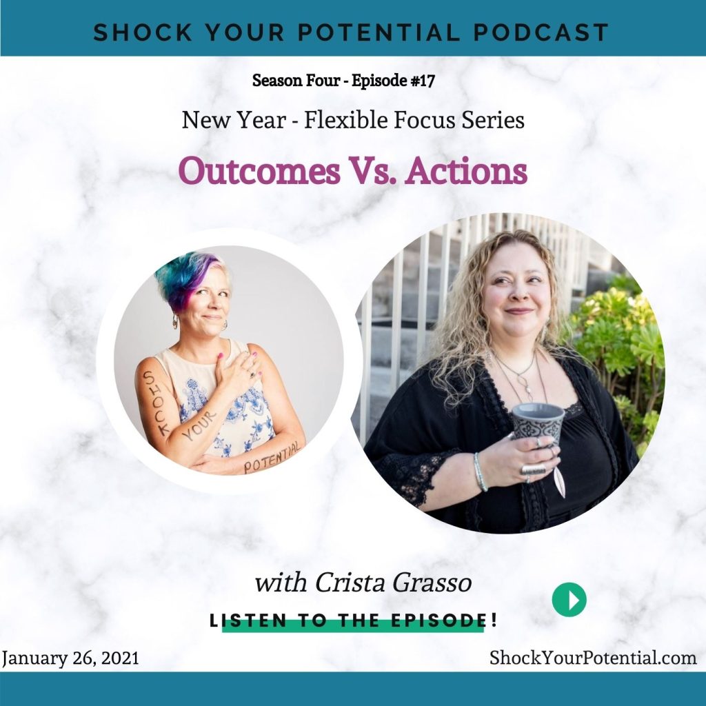 Outcomes Vs. Actions – Crista Grasso