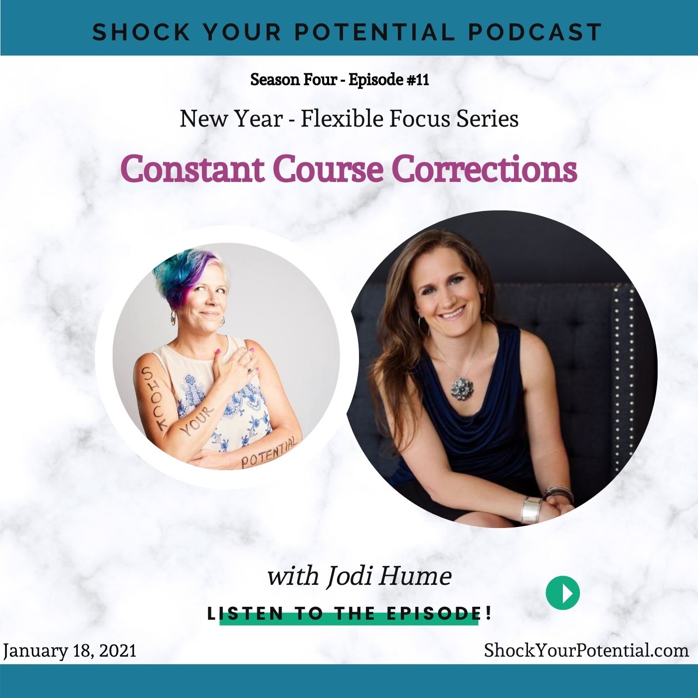 Constant Course Corrections – Jodi Hume