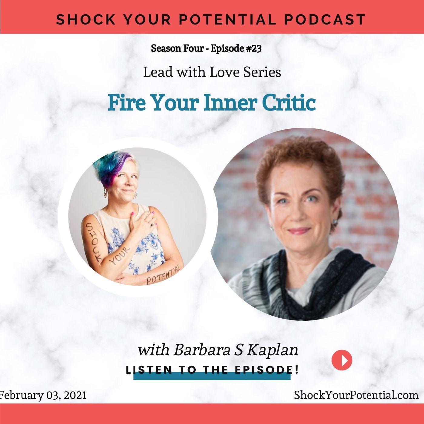 Fire Your Inner Critic – Barbara S Kaplan