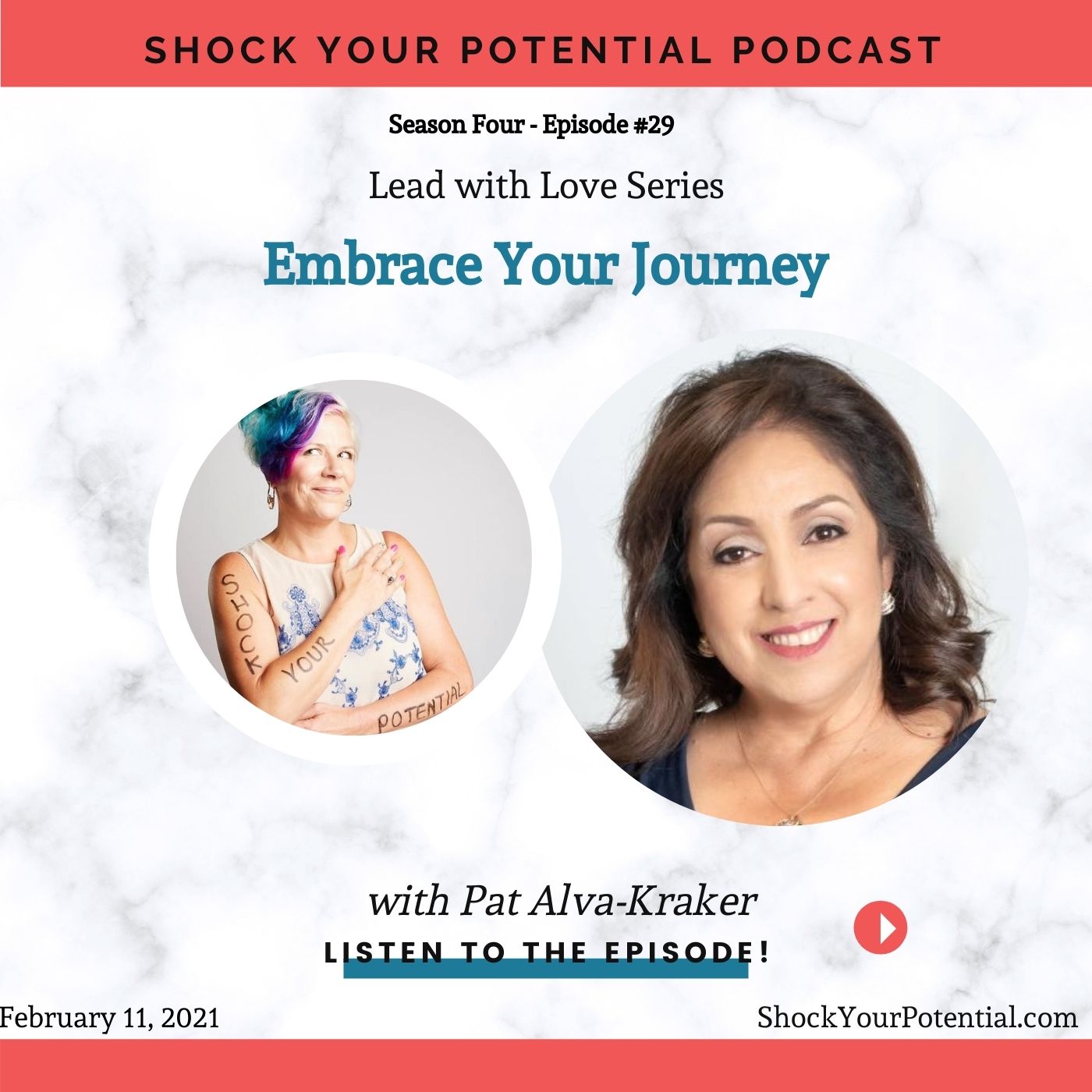 Embrace Your Journey – Pat Alva-Kraker
