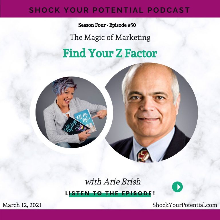 Read more about the article Find Your Z Factor – Arie Brish