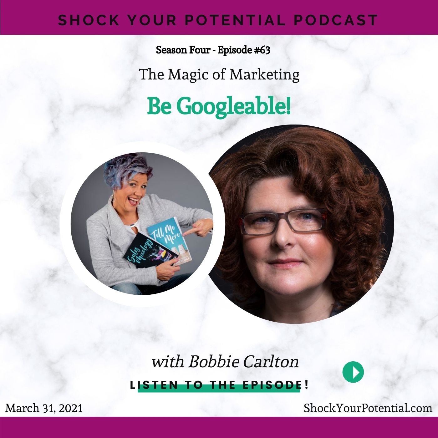 Be Googleable! – Bobbie Carlton