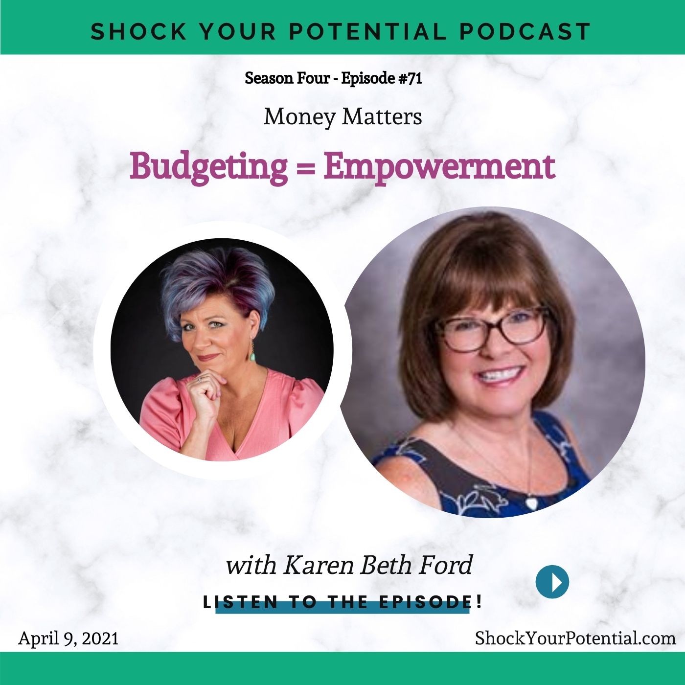 Budgeting = Empowerment – Karen Beth Ford