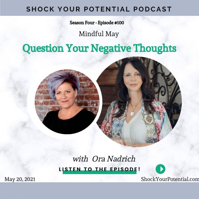 Read more about the article Question Your Negative Thoughts –  Ora Nadrich